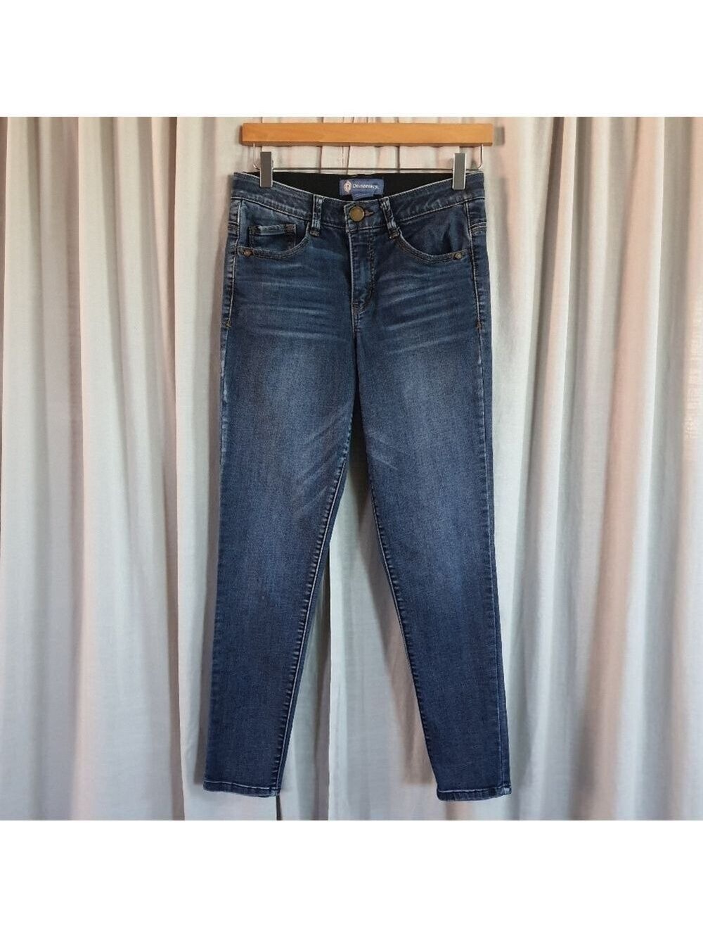 Democracy Ab Solution Blue Jeans Womens 4 Skinny